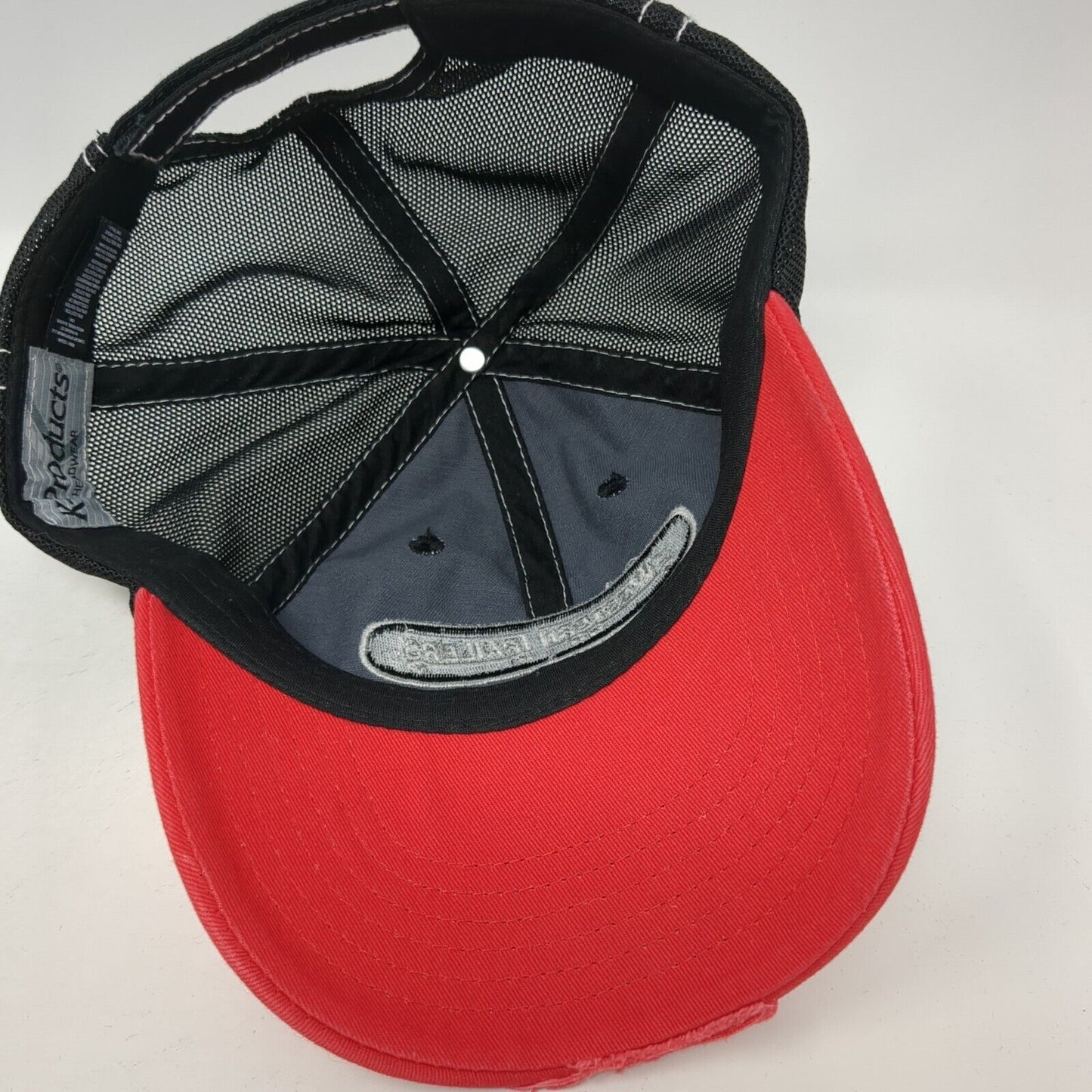 Western Trailers Strapback Mesh Back Trucker Hat Multi One Size K-Products