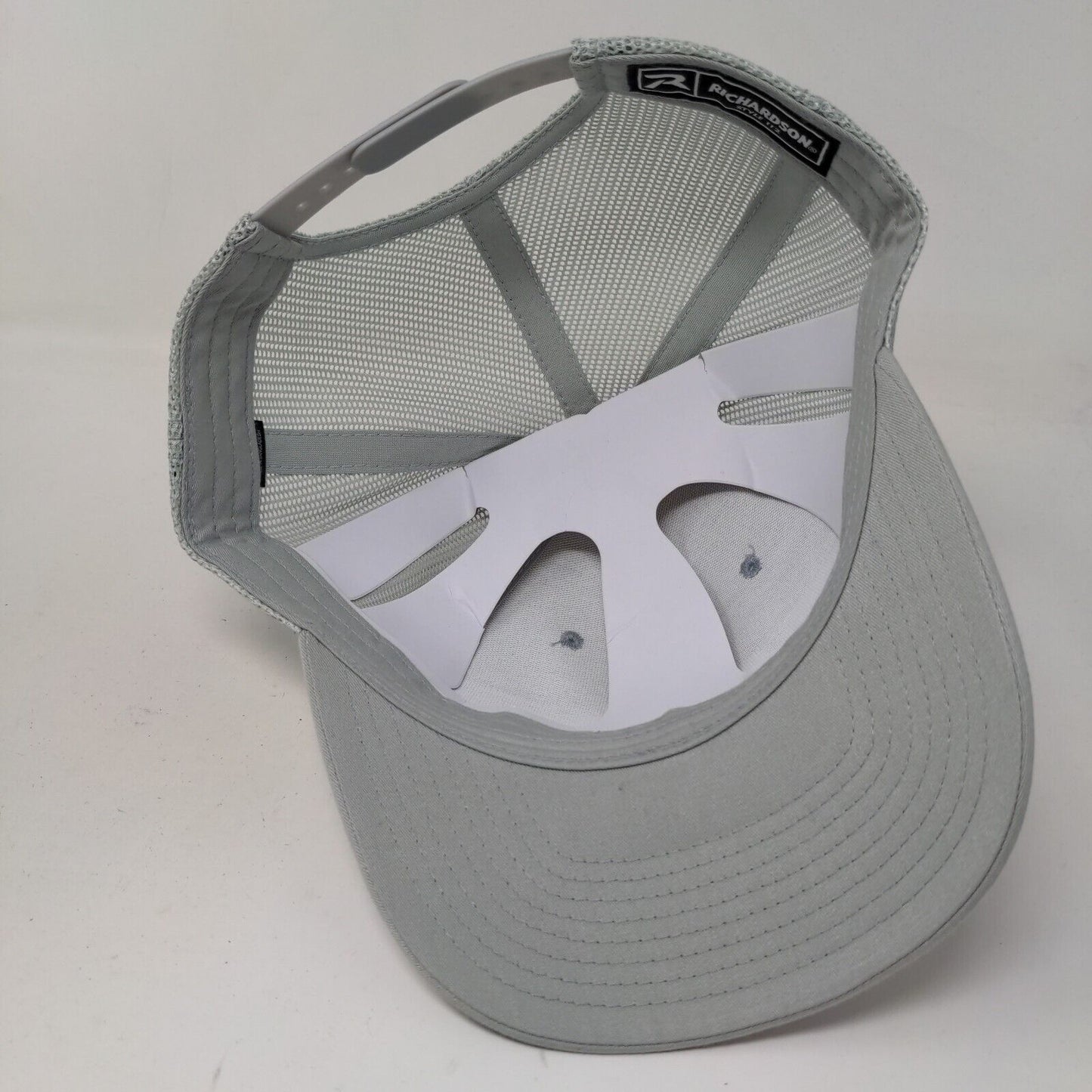 Richardson Men's Snapback Mesh Back Hat Gray Adjustable Jordan Oaks Logo