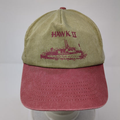 Hawk II Slideback Hat Multi One Size Adjustable Colorblock Vent Holes