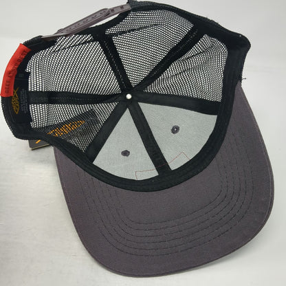 NISSI CAPS Gray Black One Size Trucker Hat Pineland Farms Beef Natural Meats