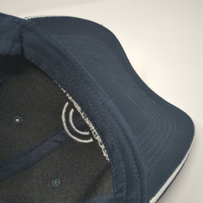Dome Technology Baseball Cap Blue One Size Adjustable Embroidered Triple Crown