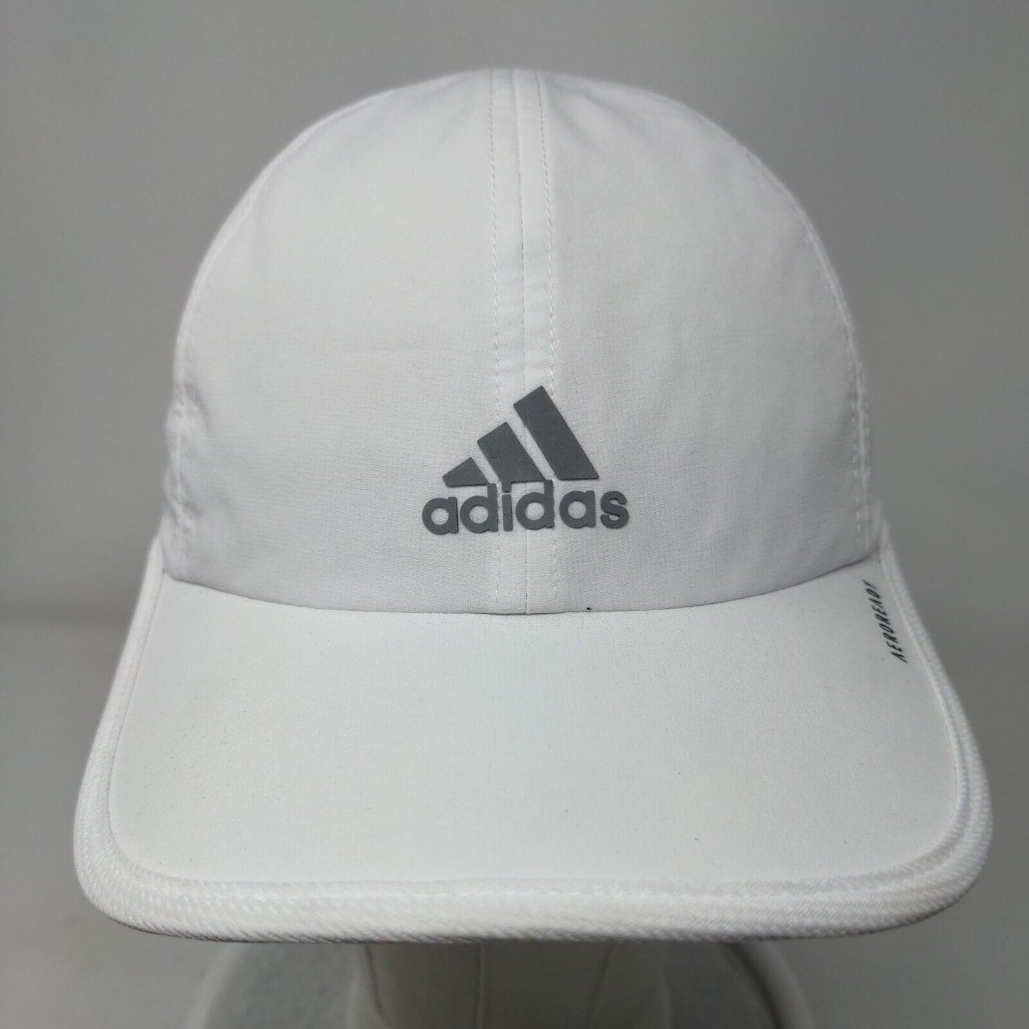 Adidas Aeroready Strapback Hat White One Size Laser Cut Running