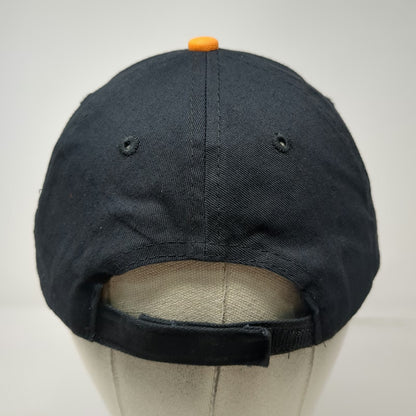Hit Wear Baseball Cap Black One Size Strapback Allegion Logo Sandwich Brim Hat