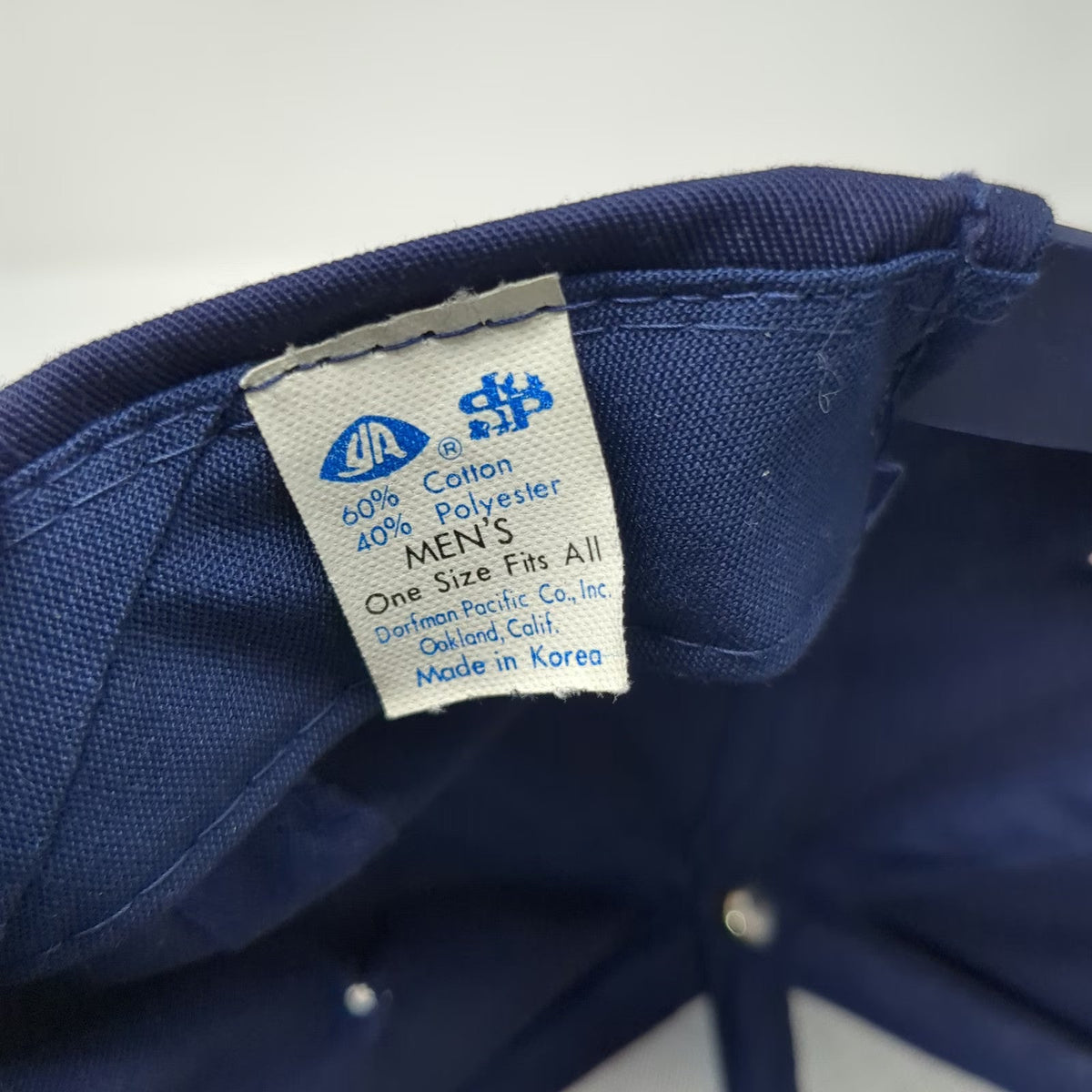 Dorfman Pacific Blue Snapback Subaru Super Nastar 1983 Sun Valley Hat Vintage
