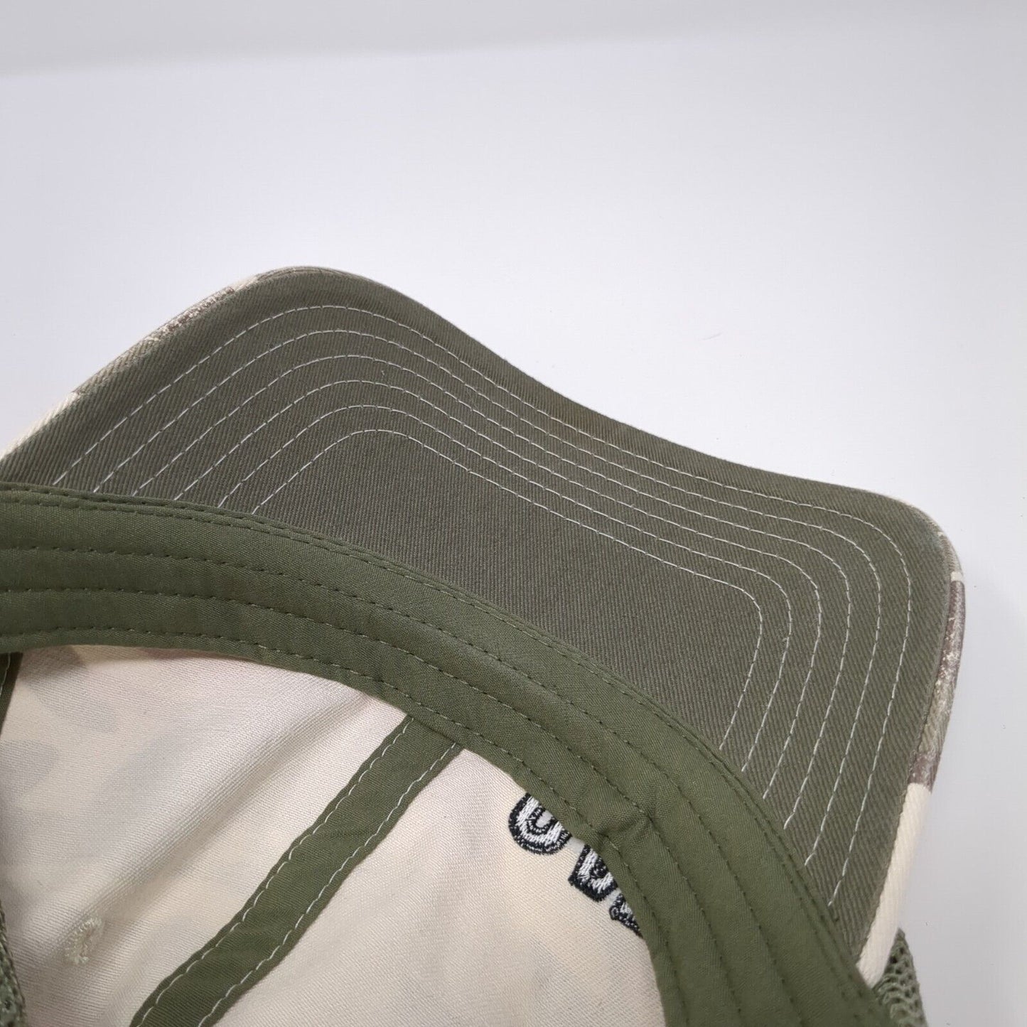 CAT Snapback Trucker Hat Camouflage One Size Adjustable Embroidered Mesh Back