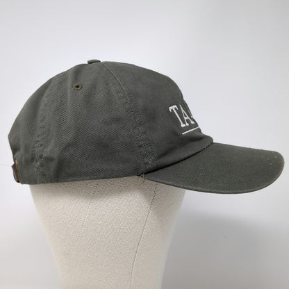 Jonsson Baseball Cap Gray One Size Slideback TAASA Embroidered Cotton Hat