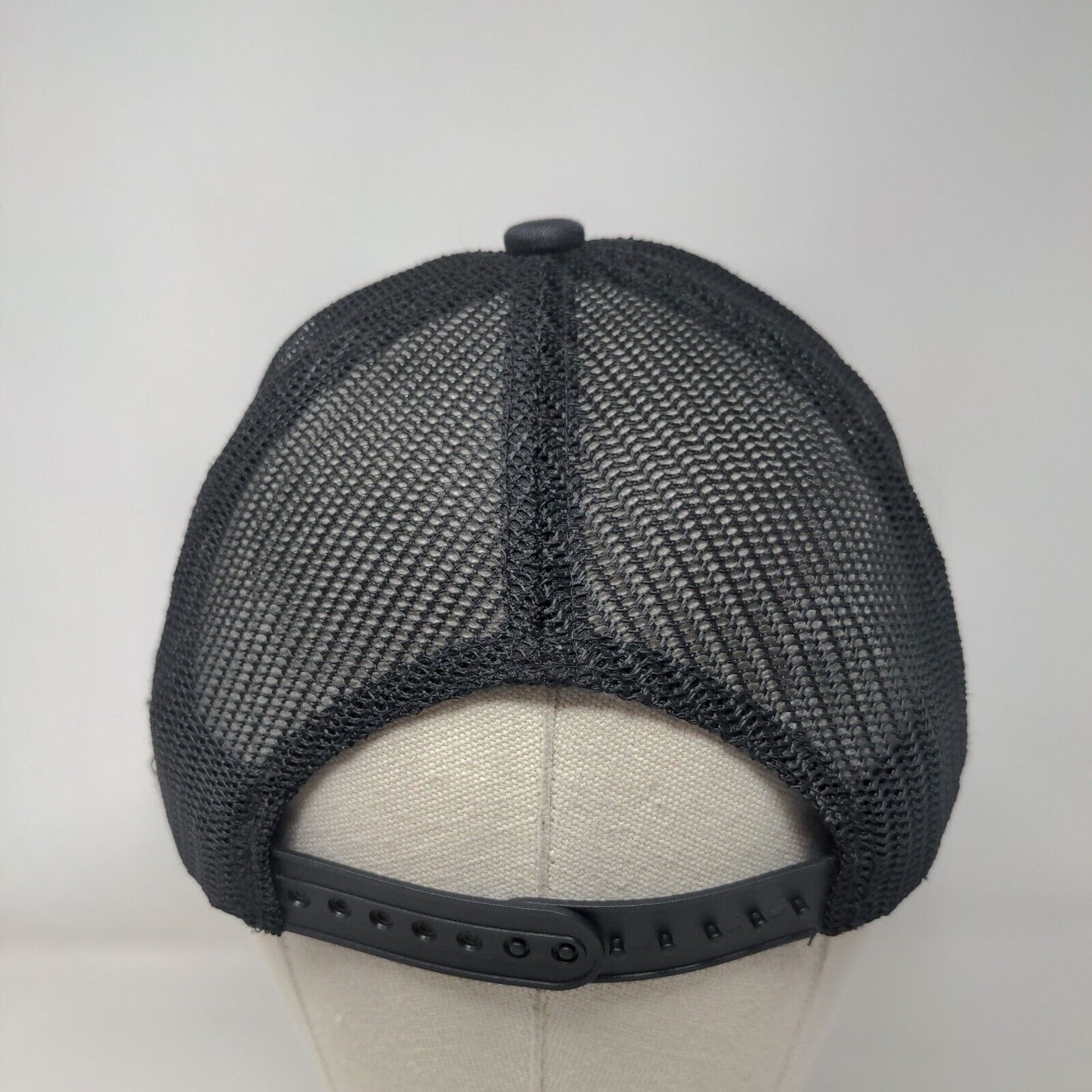 La Vonne Wiseman Memorial Snapback Trucker Hat Black One Size Mesh Back