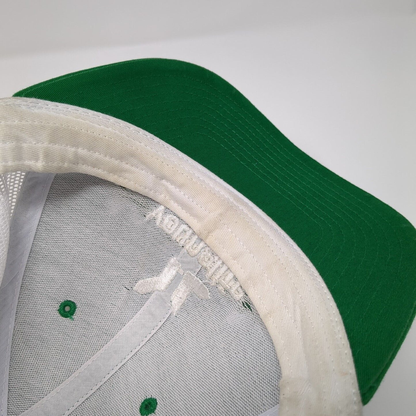 Younglife Snapback Trucker Hat Green OSFA Adjustable Mesh Back Richardson