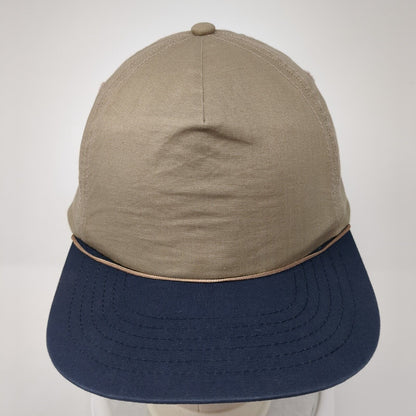 RCC Koozie Norwood Snapback Hat Multicolor OS Adjustable Rope Blank Cotton