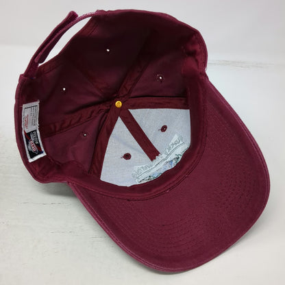 Otto Baseball Cap Red One Size Rocky Mountain Air Lubrication Strapback Hat