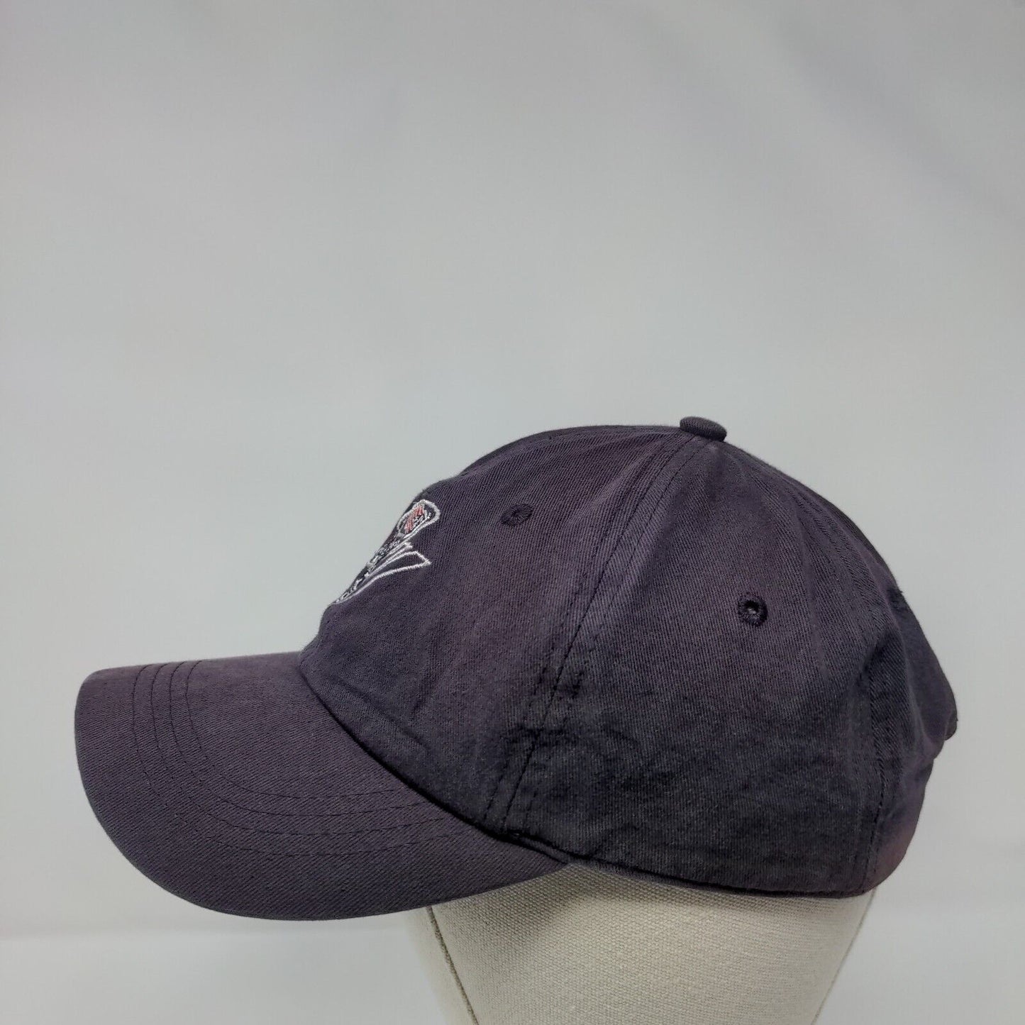 USA Flag Bearer Slideback Hat Blue One Size Adjustable Embroidered Patriotic
