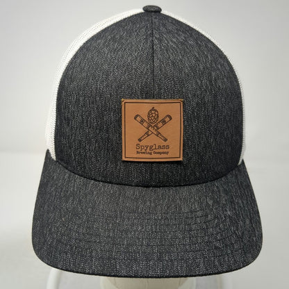 Pacific Headwear Black One Size Trucker Hat Spyglass Brewing Company Snapback