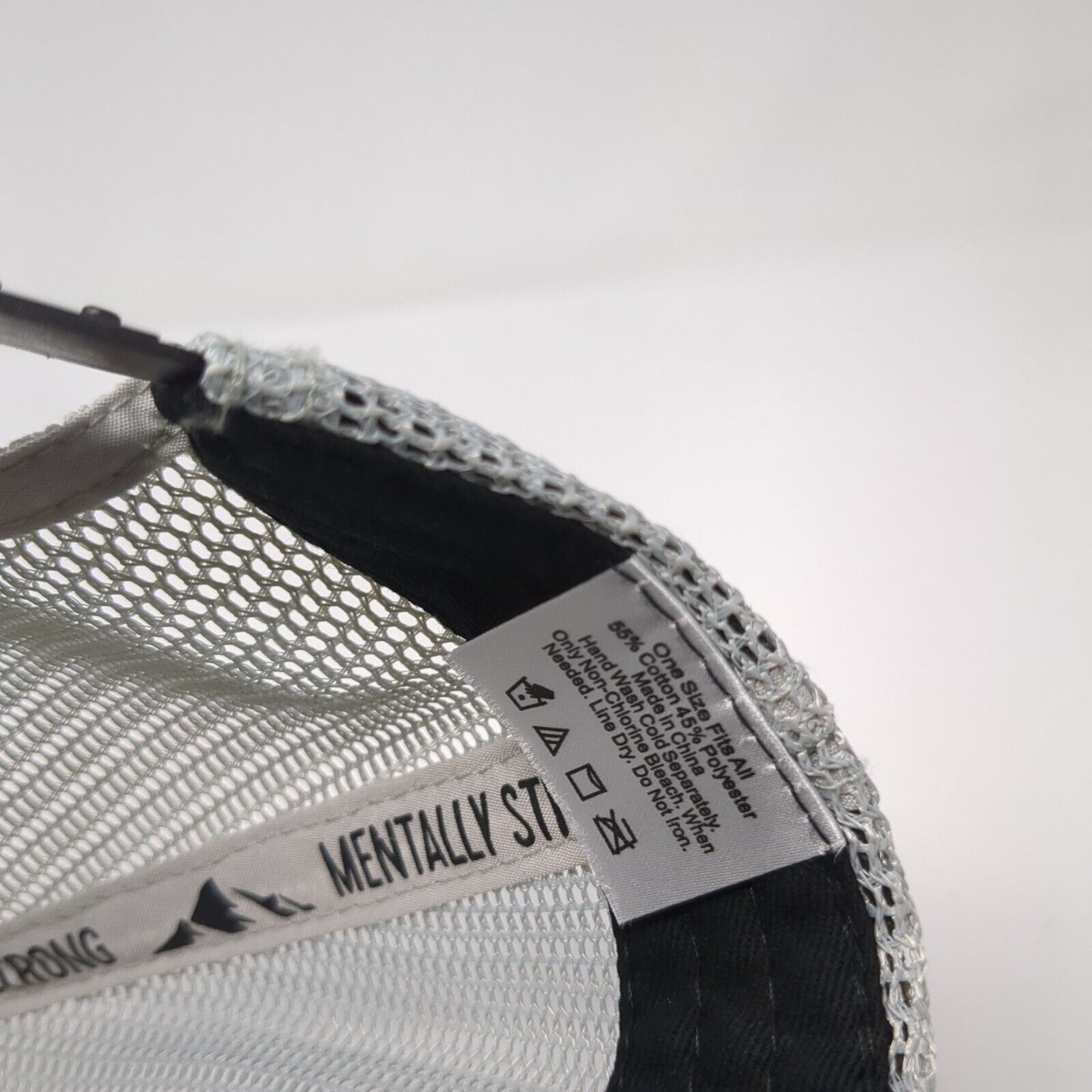 Top of Tamarack Snapback Trucker Hat Black One Size Mesh Back 6 Panel