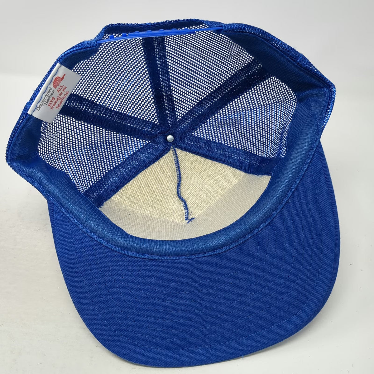 Designer Award Trucker Hat Blue One Size Dairy Farmers Oregon Patch Foam Mesh