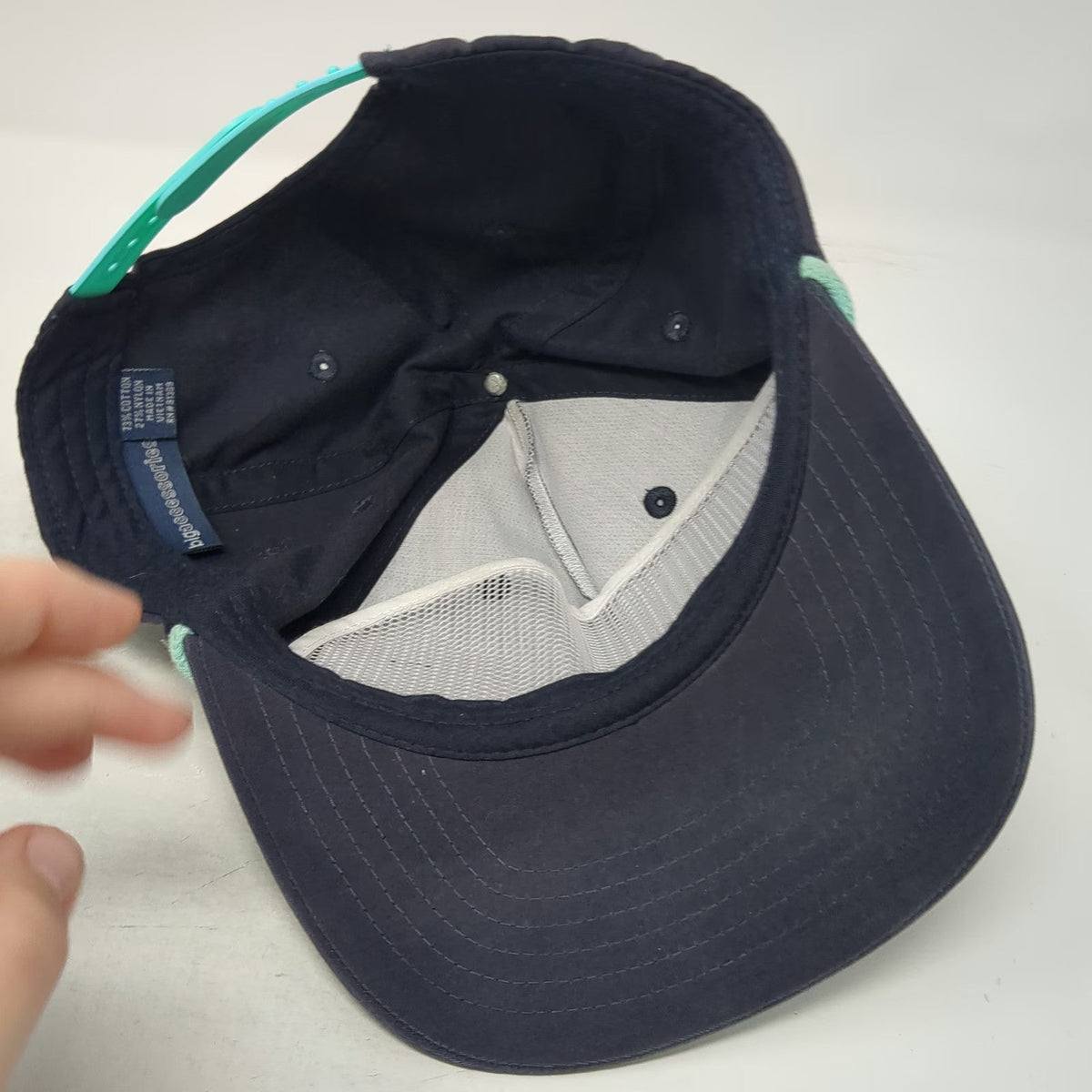 Big Accessories 5 Panel Blue Green OSFM Snapback Rope Steamatic Hat HVAC Mold