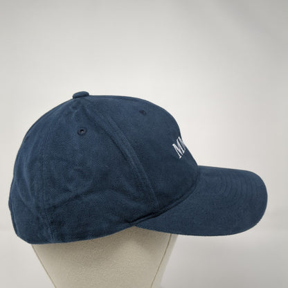 MMXX Strapback Baseball Cap Blue OS Adjustable Embroidered Classics Yupoong