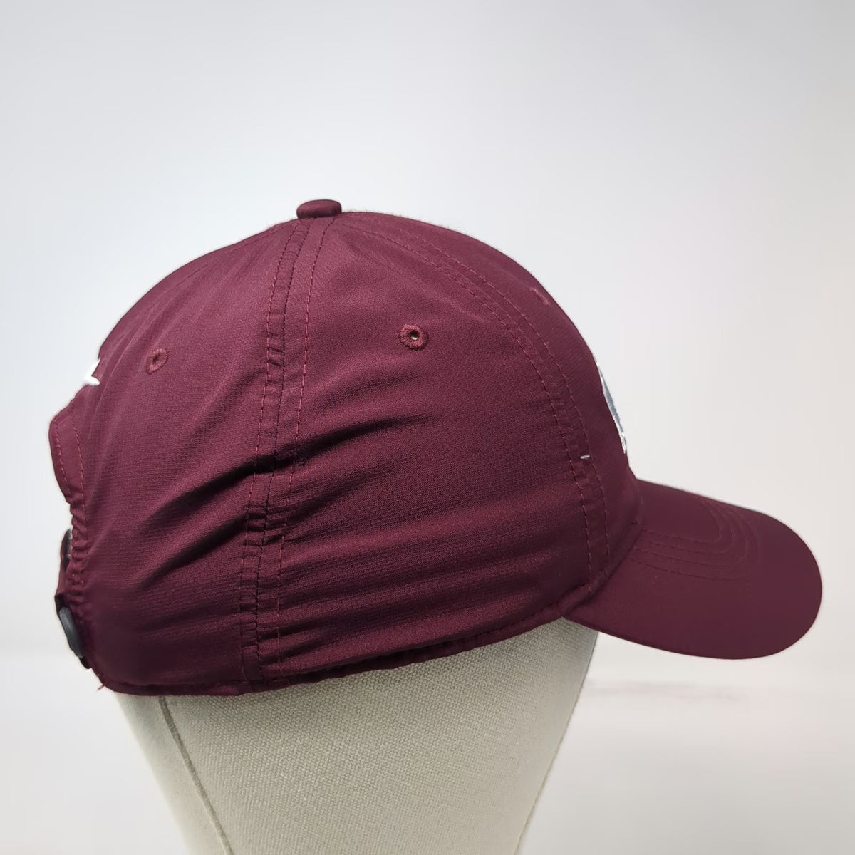 Nike Montana Grizzlies NCAA Red One Size Hat Dri-Fit Legacy 91 Strapback Logo