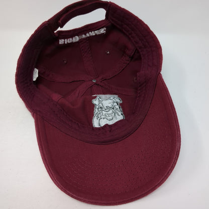 Rolla Bulldogs Strapback Hat Red One Size Adjustable Solid Big O Tires