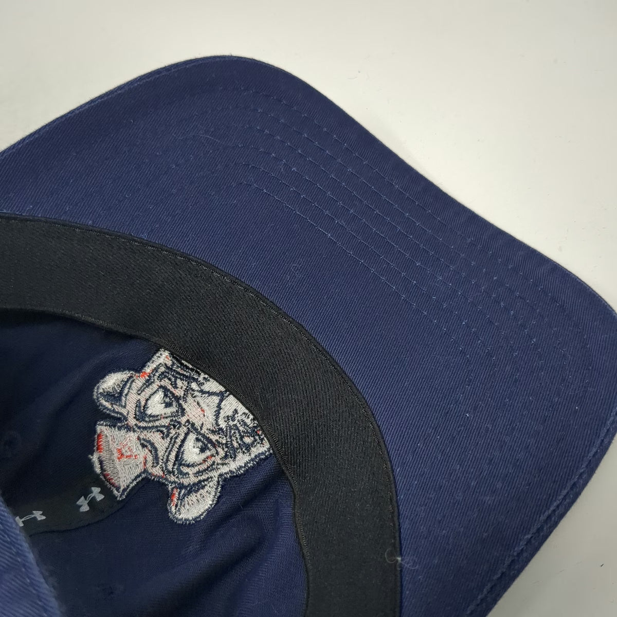 Auburn Tigers NCAA Under Armour Blue One Size Cap Mascot Logo Slideback Hat
