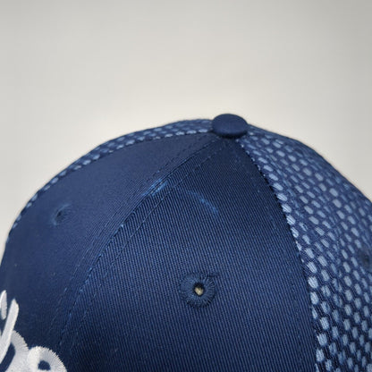 Chewy Strapback Hat Blue One Size Adjustable Embroidered 6 Panel Port Authority