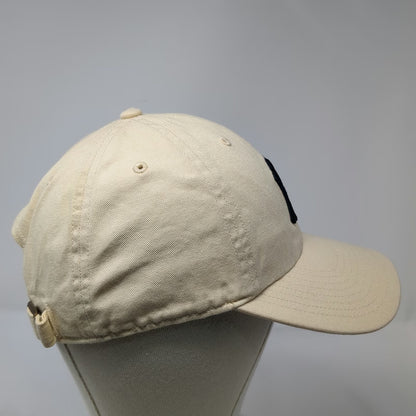 New York Yankees MLB '47 Baseball Cap Beige Blue One Size Slideback Embroidered
