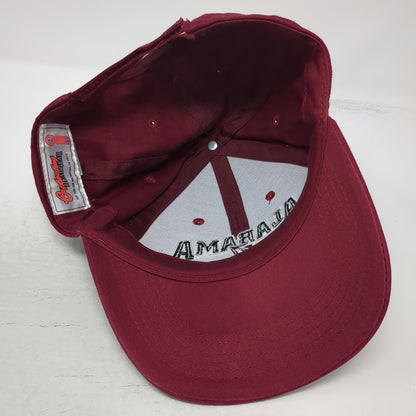 Captivating Headgear Alabama Crimson Tide NCAA Red One Size Cap Strapback Logo A