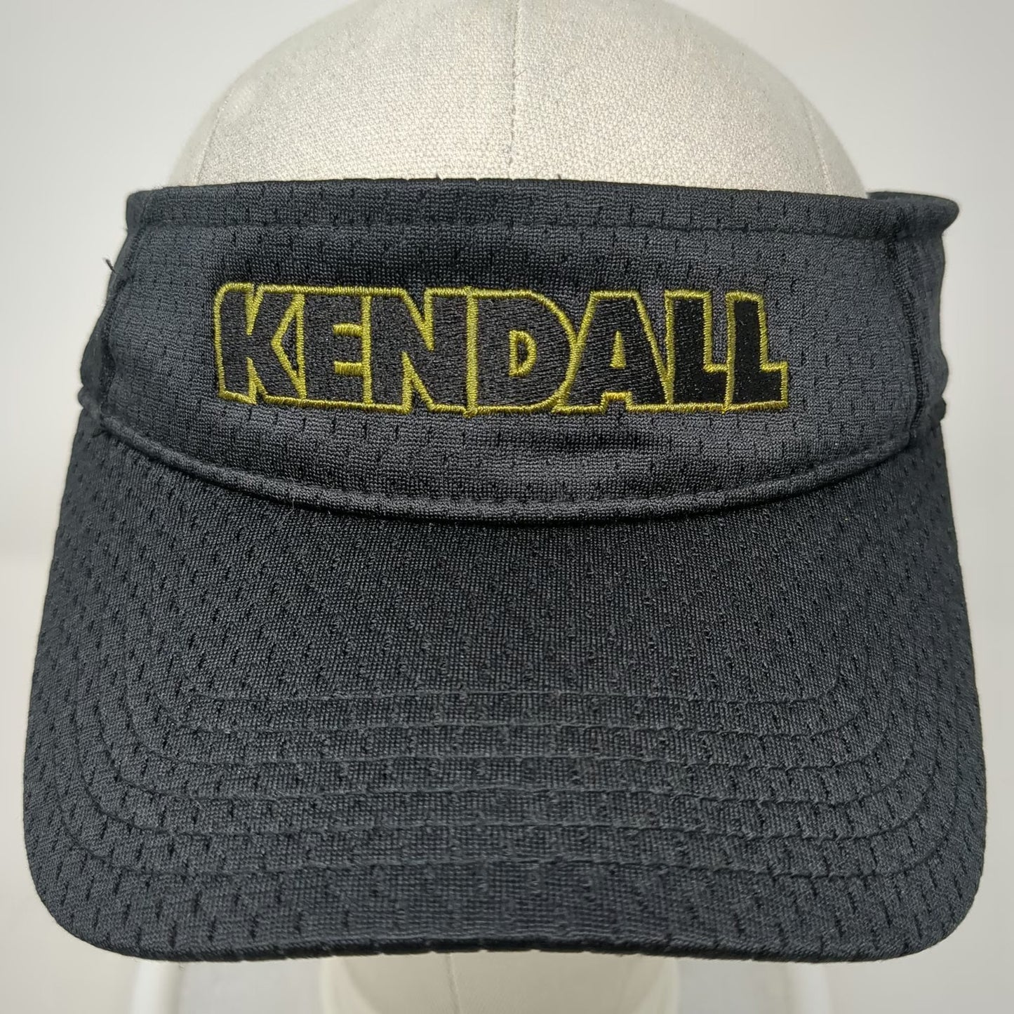Pacific Headwear Visor Black One Size Strapback Kendall Gold Mesh Athletic Hat