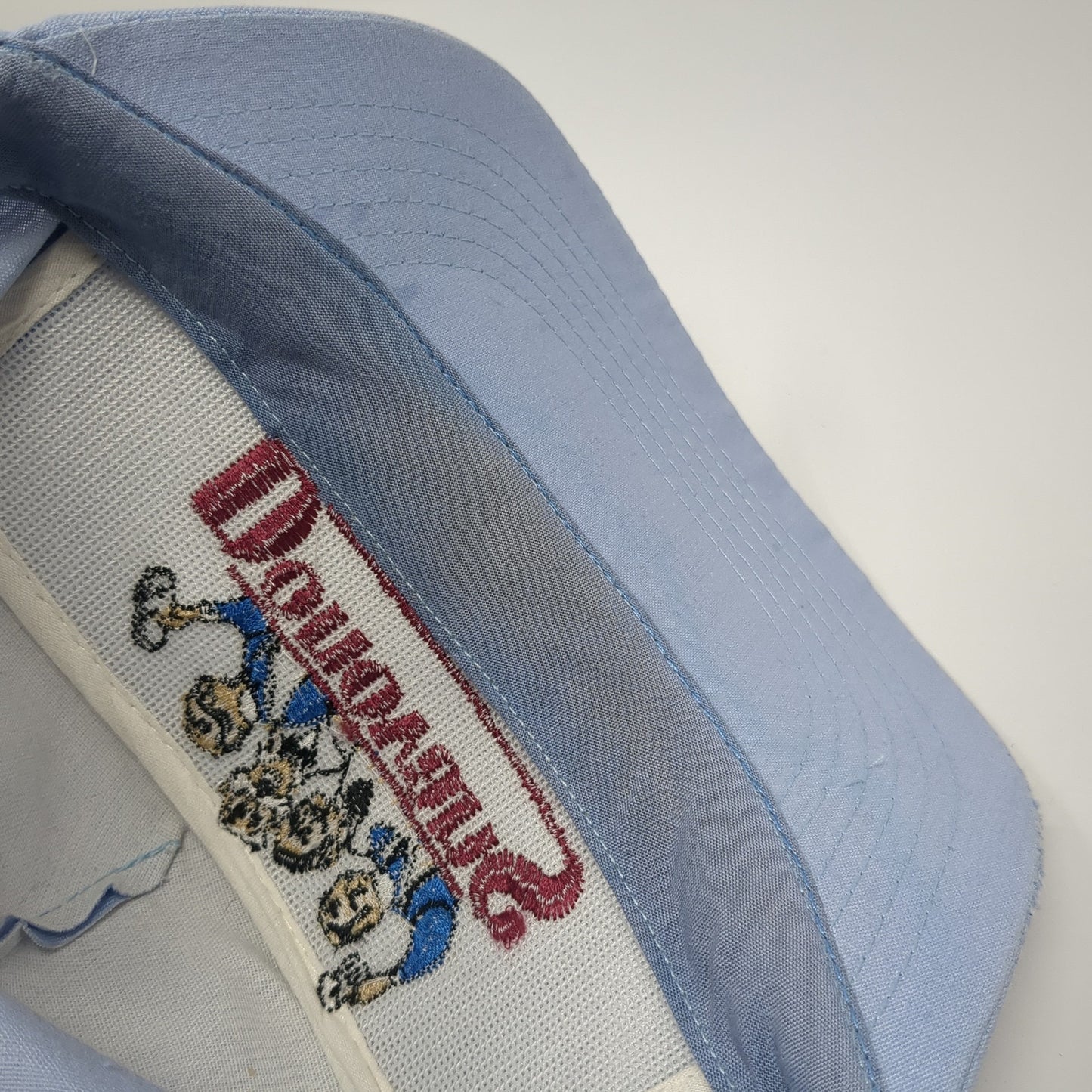 Donovans Slideback Baseball Cap Blue OS Adjustable Embroidered Pins & Patches