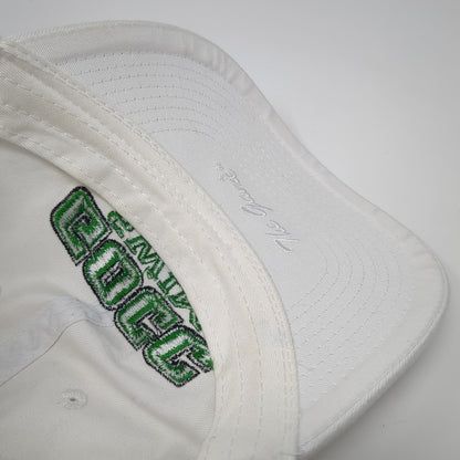 GOCC Swim Slideback Hat White One Size Adjustable Embroidered The Game
