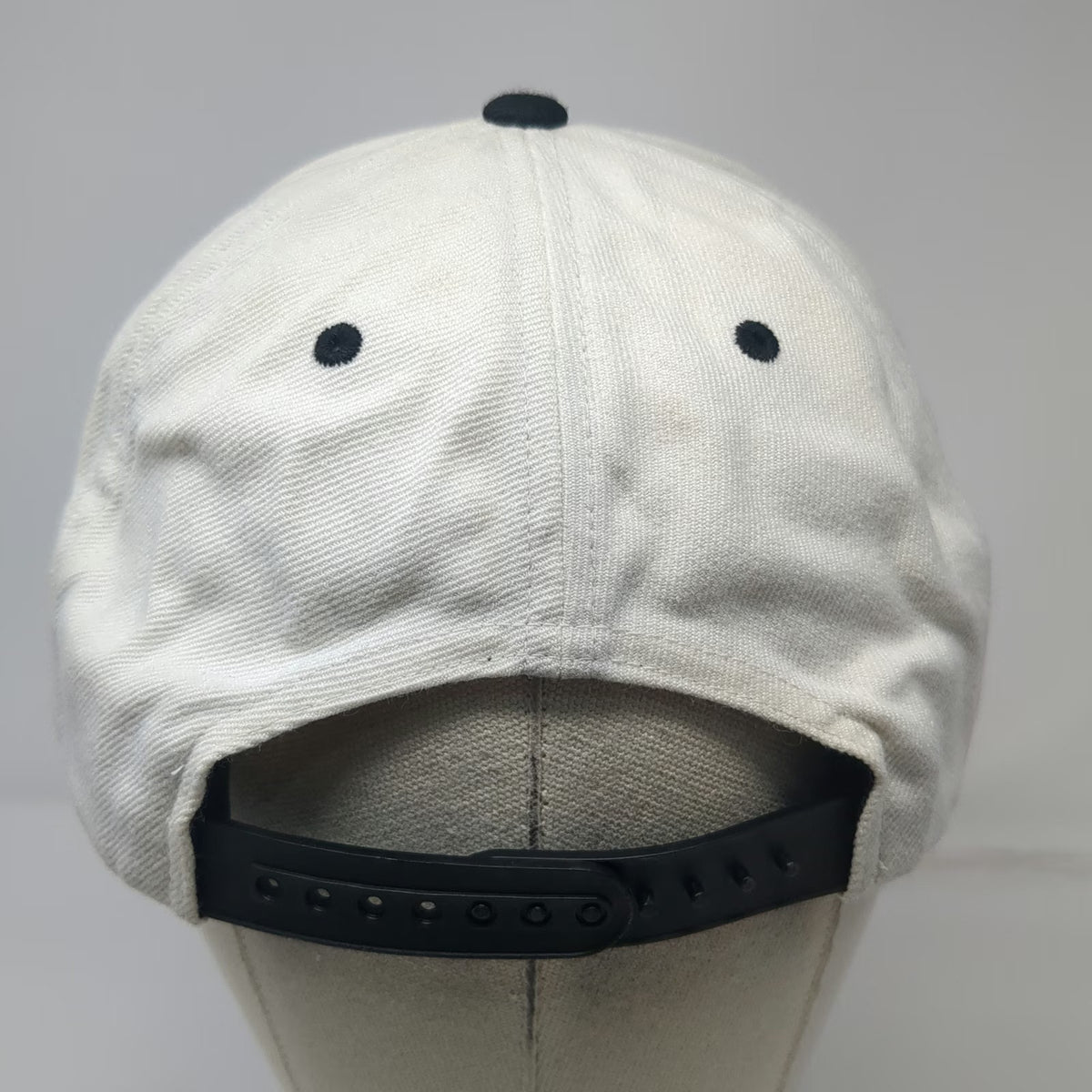 Brixton Snapback Hat White Black Red Patch Green Underbrim One Size Acrylic Wool