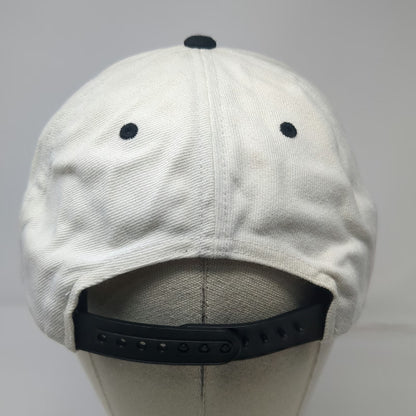 Brixton Snapback Hat White Black Red Patch Green Underbrim One Size Acrylic Wool