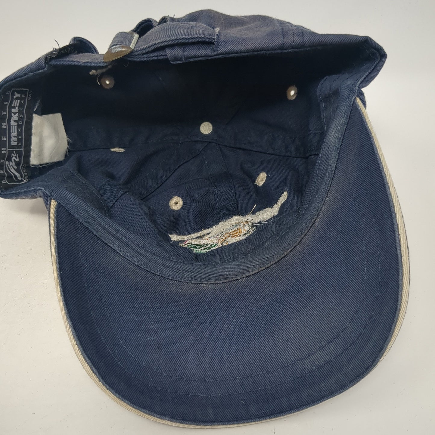 Chateau Whistler Golf Club Slideback Hat Blue One Size Merkley Headgear