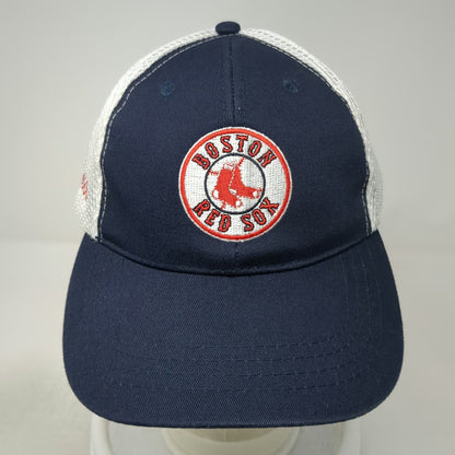 Boston Red Sox MLB Genuine Merchandise Trucker Hat Blue One Size Mesh Snapback