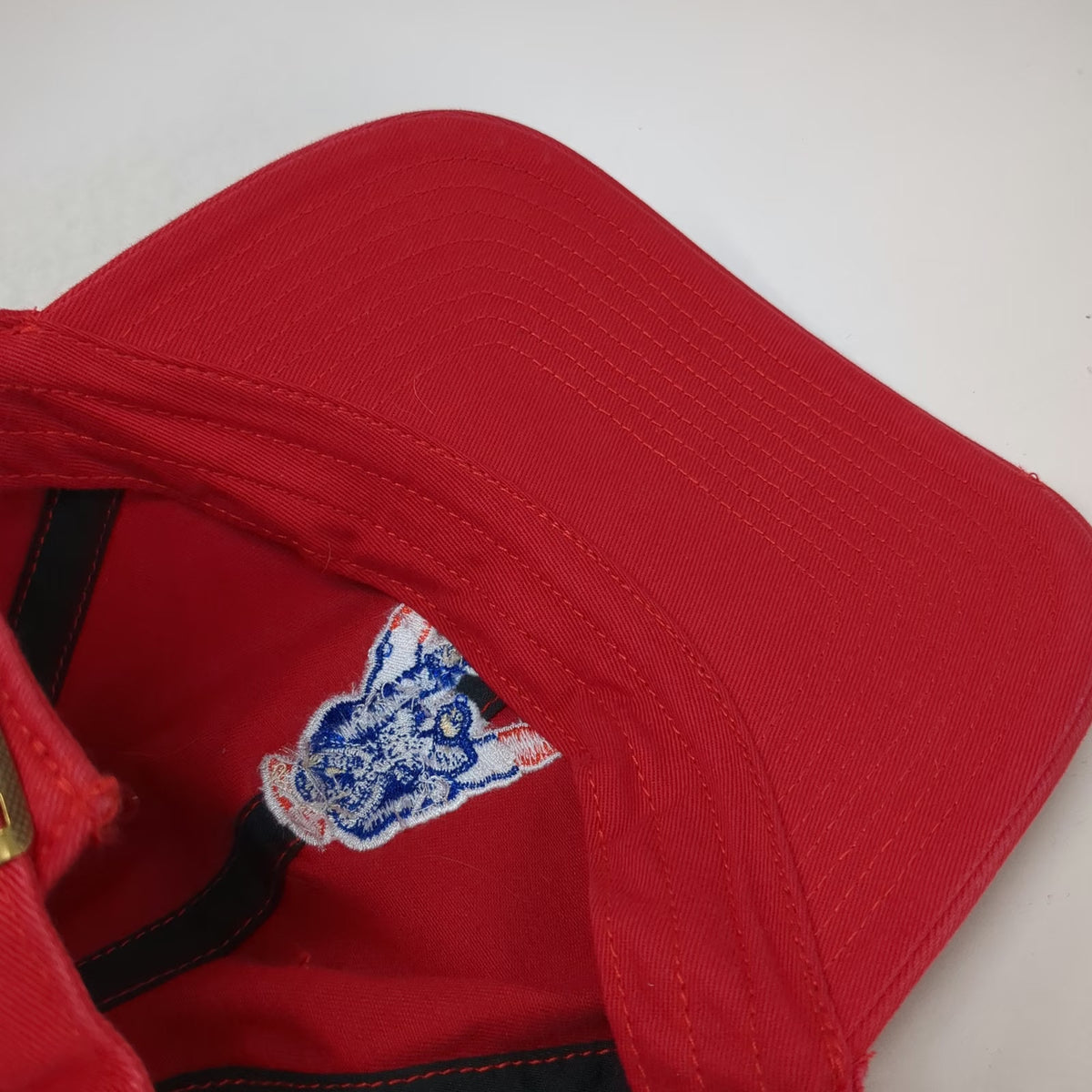 New England Patriots NFL '47 Red One Size Throwback Mascot Slideback Cap Hat