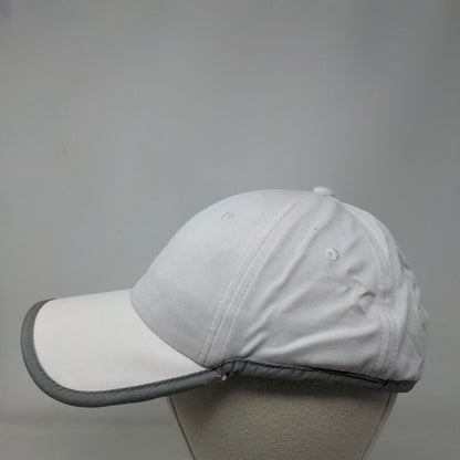 Joe Boxer Strapback Hat White One Size Adjustable Vented Holes 6 Panel Blank