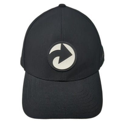 All In Trucker Hat Black One Size Perforated Snapback Lifestyle Logo Graphic