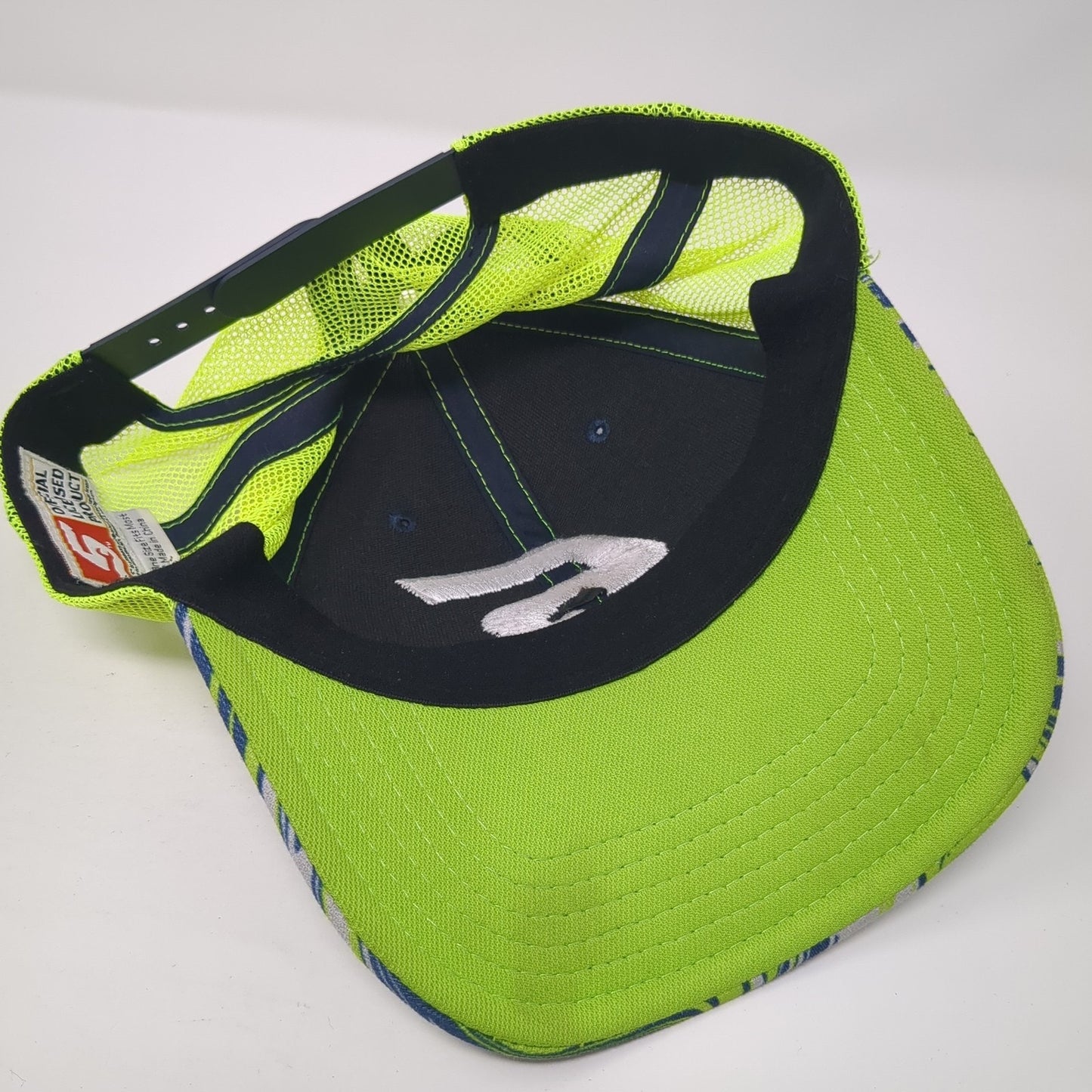 Snap-On Snapback Trucker Hat Multicolor One Size Adjustable Mesh Back 6 Panel