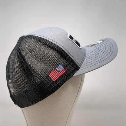 Gradeworks Est. 2005 Snapback 112 Trucker Hat Gray OS Mesh Back Richardson
