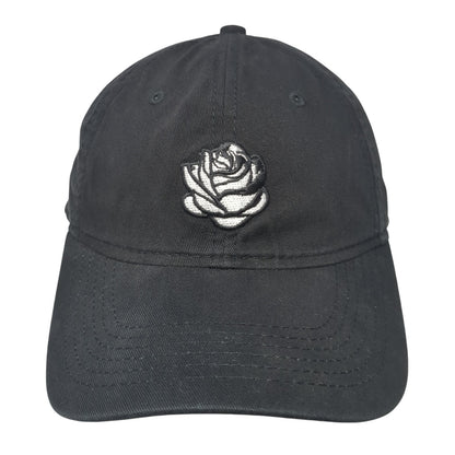 Rose Saint Louis Slideback Hat Black One Size Adjustable Sportsman