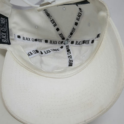 Black Clover Boise State University Hat White One Size Baseball Cap Slideback