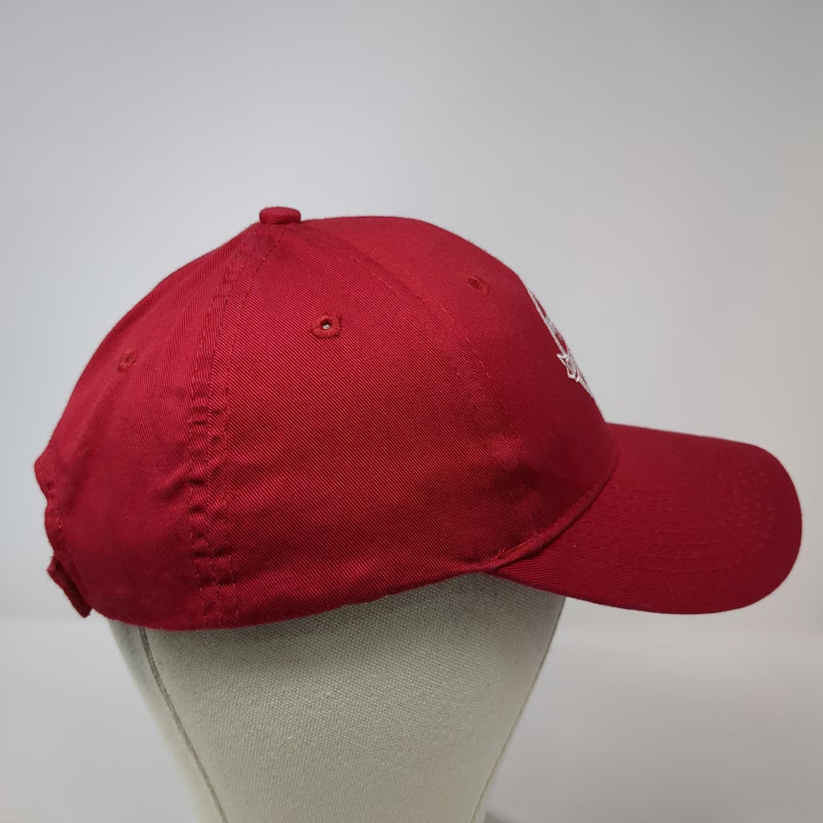 Port & Company Red Baseball Cap One Size Holgate Round-Up Hagerman ID Hat 2017