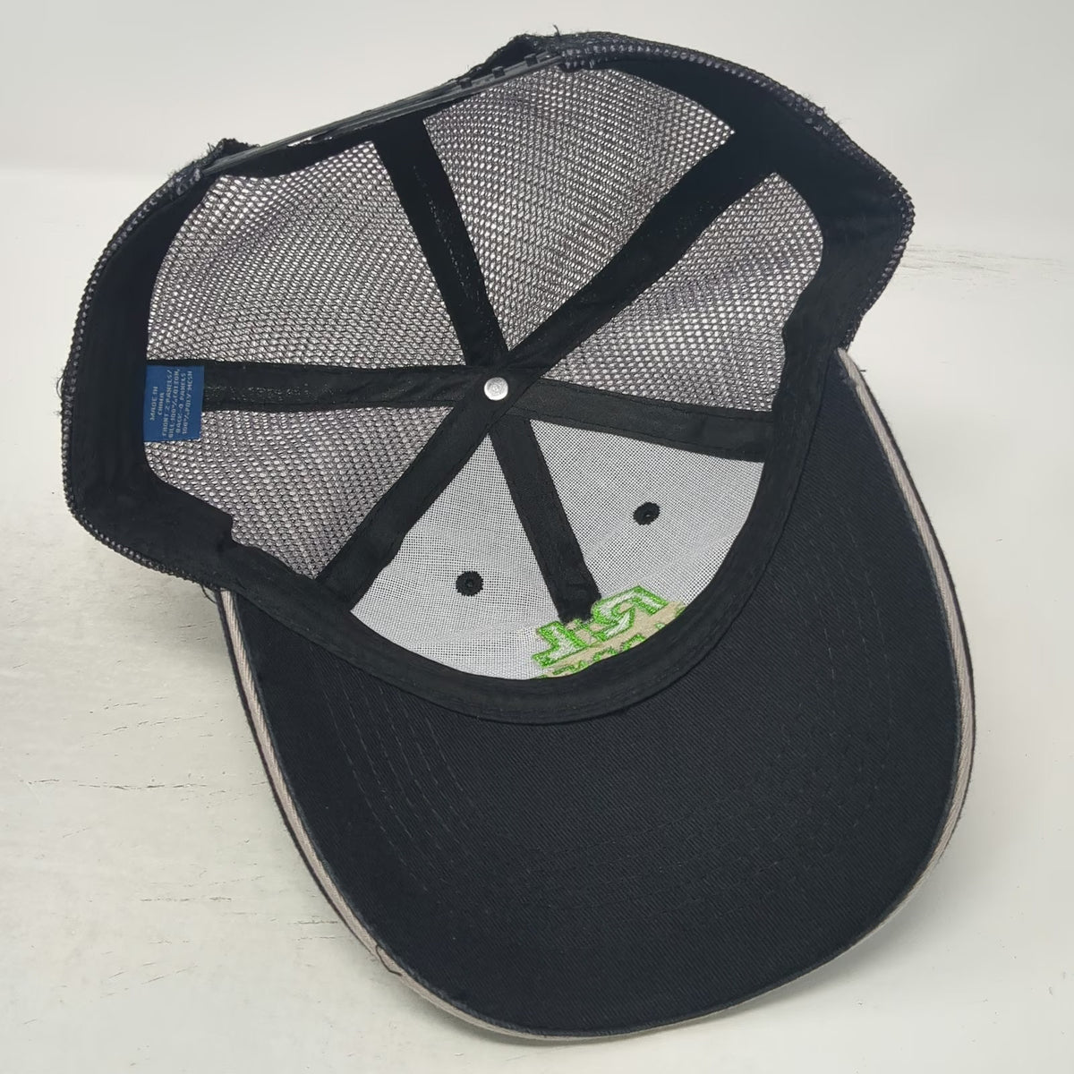 R+L Carriers Logistics Freight Black Trucker Hat One Size Mesh Back Snapback