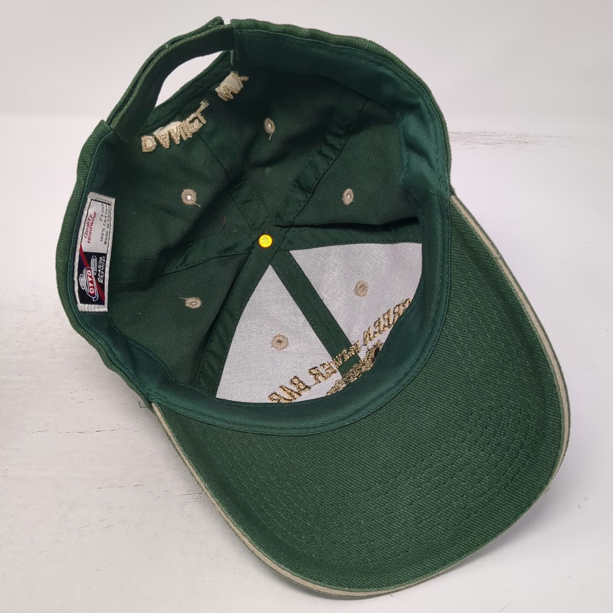 Otto Baseball Cap Green One Size Green River Bar Daniel WY Horse Graphic Hat