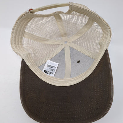 The North Face Alpine Equipment Specialist Snapback Trucker Hat Brown OS Mesh