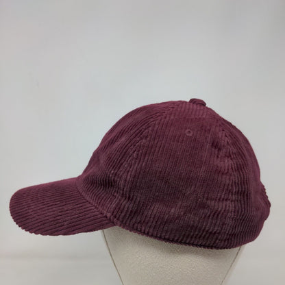 Gap Kids Corduroy Strapback Hat Red L/XL Adjustable Outdoor Blank