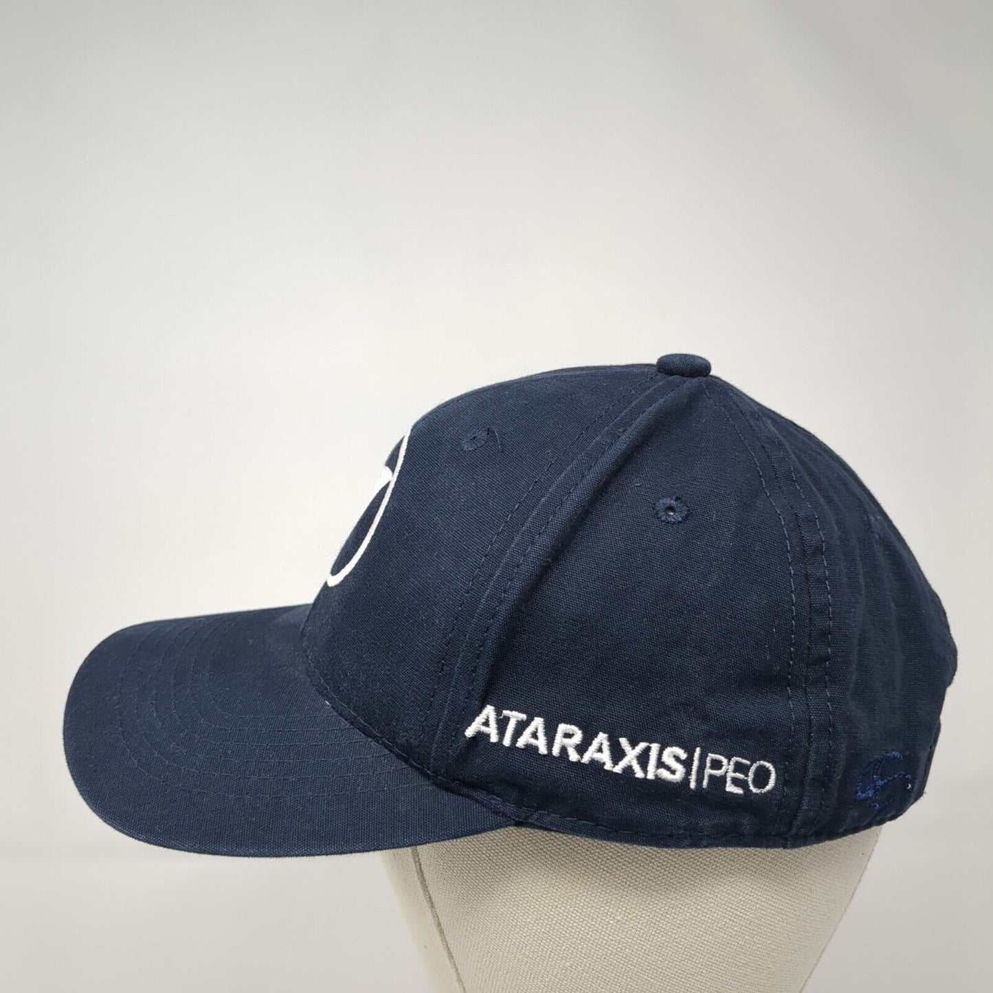 Ataraxis PEO Snapback Hat Blue One Size Adjustable 6 Panel Outdoor Cap