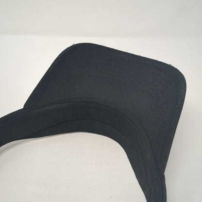 Cycle Nuts & Bolts Boise Idaho Sun Visor Hat Black One Size Adjustable Cotton