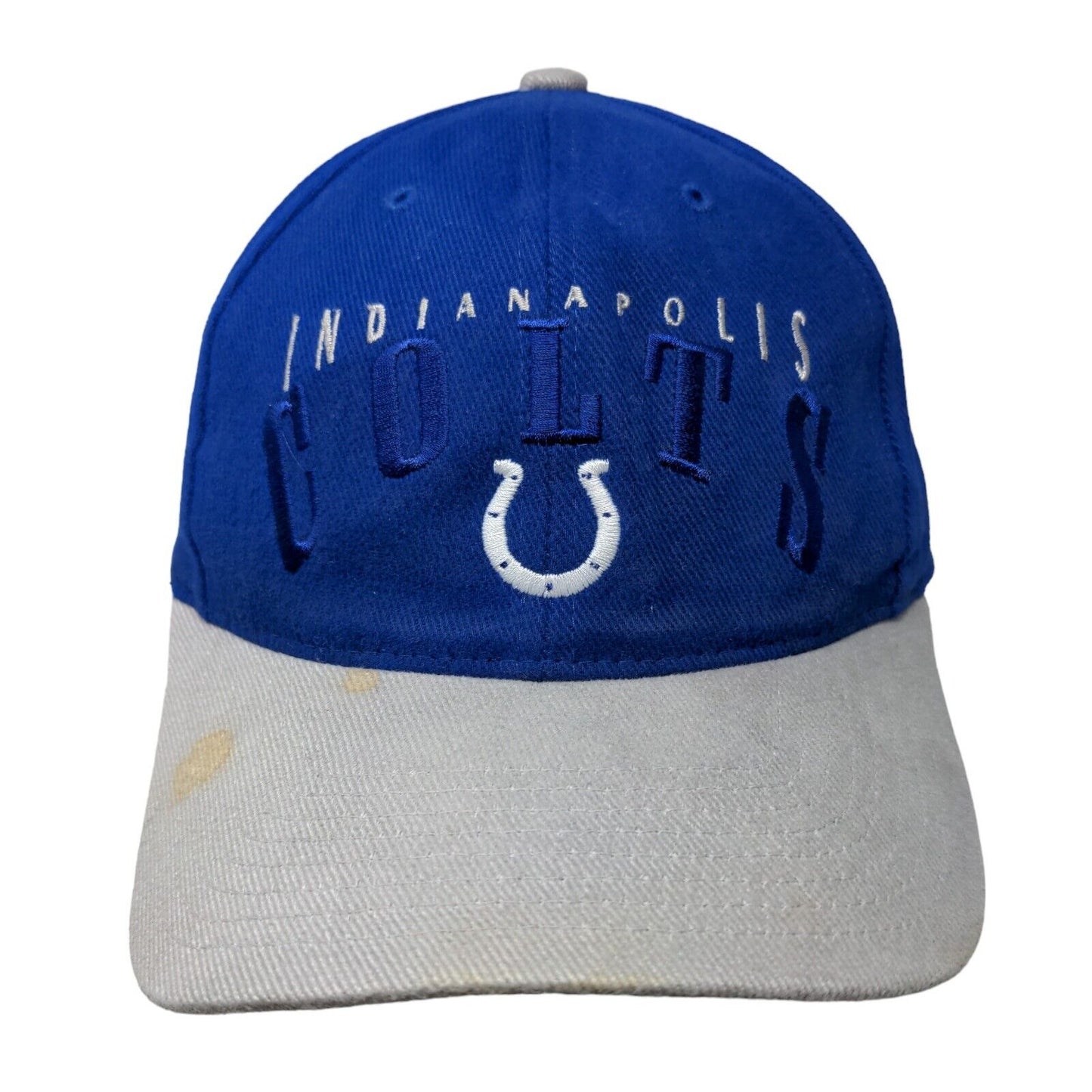 Twins Enterprise Men's Slideback Hat Blue OSFA Embroidered Indianapolis Colts