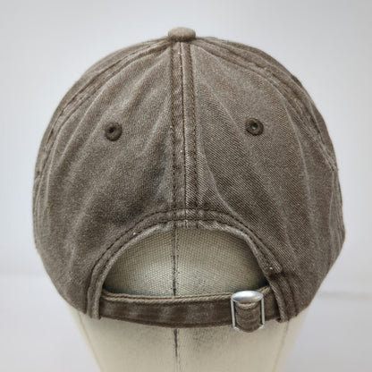 Sportsman Baseball Cap Brown One Size Howdy Coffee Co Cotton Slideback Hat