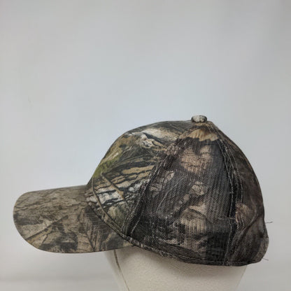 Outdoor Cap Strapback Mesh Back Trucker Hat Camouflage OSFM Blank